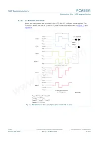 PCA8551BTT/AJ Datasheet Pagina 21