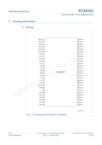 PCA8553DTT/AJ Datasheet Page 4