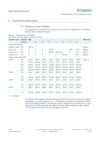 PCA8553DTT/AJ Datasheet Page 6