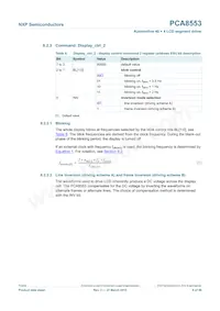 PCA8553DTT/AJ Datasheet Page 9