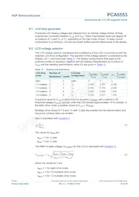 PCA8553DTT/AJ Datenblatt Seite 16