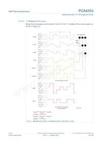 PCA8553DTT/AJ Datenblatt Seite 22