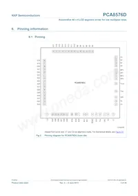 PCA8576DU/2DA/Q2 Datenblatt Seite 3