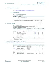 PCA9306D Datasheet Page 7
