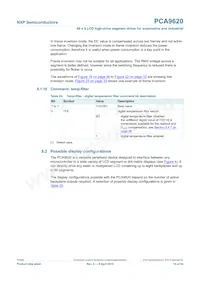 PCA9620U/5GA/Q1 Datasheet Pagina 15
