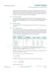 PCE85176AUG/DAKP數據表 頁面 17