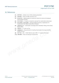 PCF1179CT Datasheet Page 19