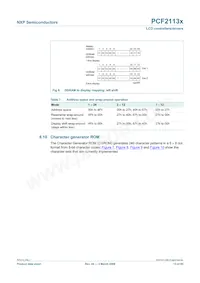 PCF2113AU/10/F4 Datasheet Page 13
