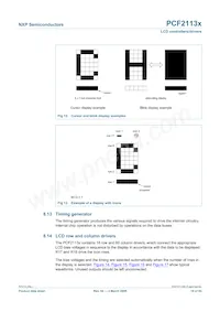PCF2113AU/10/F4 Datasheet Page 19
