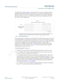 PCF85132U/2DA/1 Datasheet Page 22