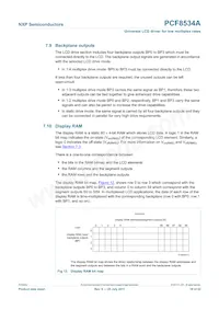 PCF8534AHL/1 Datasheet Pagina 18