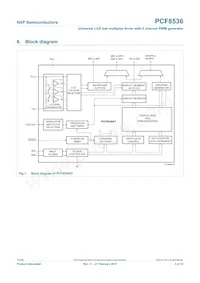 PCF8536AT/1 Datasheet Page 3