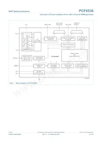 PCF8536AT/1 Datasheet Page 4