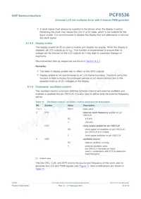 PCF8536AT/1 Datasheet Page 12