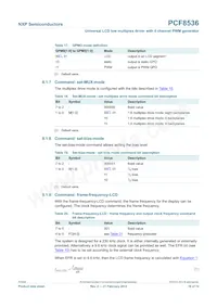 PCF8536AT/1 Datasheet Page 16