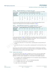 PCF8562TT/S400/2 Datasheet Page 19