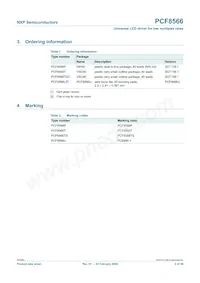 PCF8566T/S480/1 Datasheet Page 2
