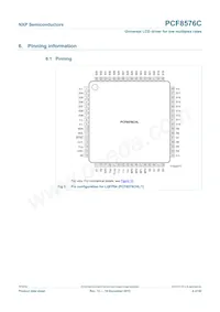 PCF8576CHL/1 Datasheet Page 4