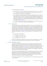 PCF8576DT/F2 Datasheet Pagina 20