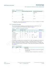 PCF8576DT/F2 Datasheet Pagina 23