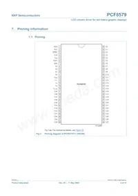 PCF8579T/1 Datasheet Page 4