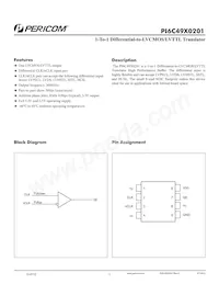 PI6C49X0201WIEX Datasheet Cover