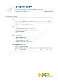 PSSI2021SAY Datasheet Pagina 2