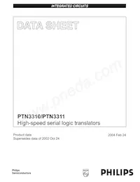 PTN3311D數據表 封面