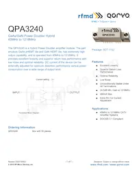 QPA3240 Datenblatt Cover