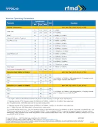 RFPD3210 Datasheet Page 2