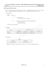 S-8363B-M6T1U2 Datasheet Page 3