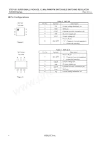 S-8363B-M6T1U2 Datasheet Page 4