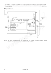 S-85S0AB30-I6T1U Datasheet Pagina 12