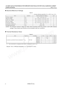 S-85S1AB20-I6T1U Datasheet Page 6