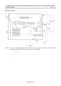 S-85S1AB20-I6T1U Datasheet Page 12