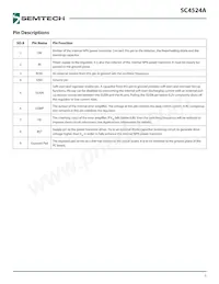 SC4524ASETRT Datasheet Pagina 5