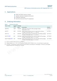 SE97TP/S900 Datasheet Pagina 3