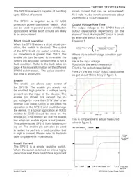 SP619EK-L數據表 頁面 4