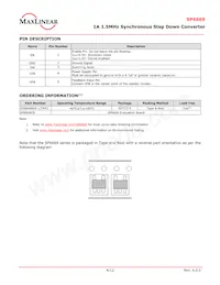SP6669BEK-L/TRR3 Datasheet Page 4