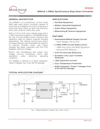 SP6669DEK-L/TRR3 Datasheet Cover