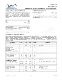 SP7663ER-L/TR Datasheet Page 2