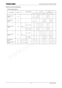 TC74VHC163FT(ELK Datasheet Page 6