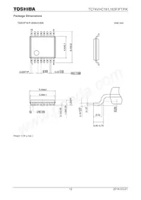 TC74VHC163FT(ELK Datasheet Page 12