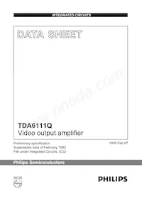 TDA6111Q/N4數據表 封面