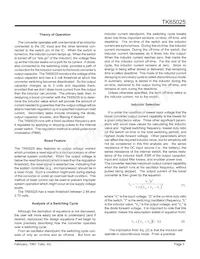 TK65025MTL Datasheet Page 5