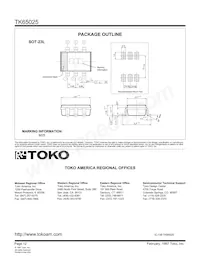 TK65025MTL Datasheet Pagina 12