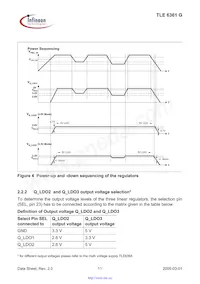 TLE6361GNUMA1 Datasheet Page 11