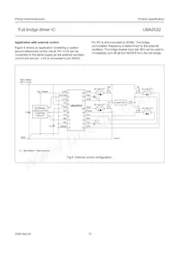 UBA2032TS/N2 Datasheet Page 13