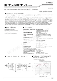 XC9129B45CDR-G Datasheet Cover