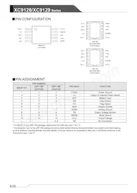XC9129B45CDR-G Datasheet Pagina 4